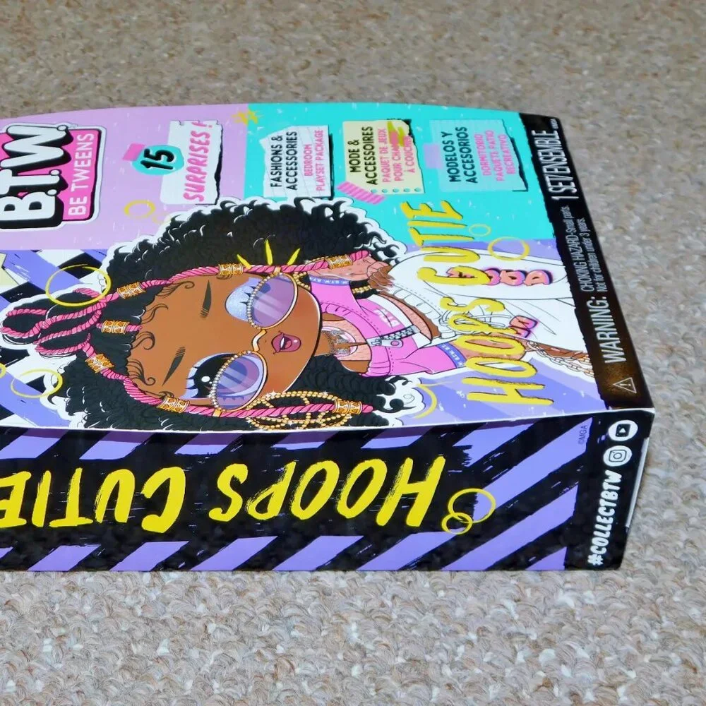 2021 MGA LOL Surprise Be Tweens 6" Hoops Cutie Fashion Doll MIB Brand New L.O.L. - Picture 5 of 11